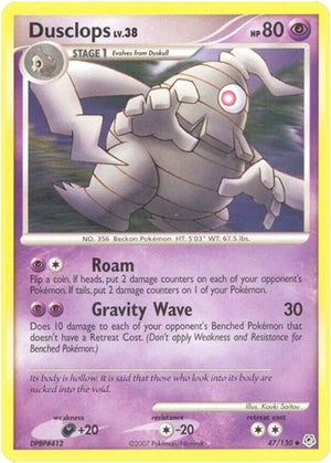 Pokemon TCG - Diamond & Pearl - Dusclops - 47/130 - Reverse Holofoil