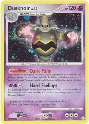 Pokemon TCG - Diamond & Pearl - Dusknoir - 2/130 - Reverse Holofoil