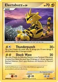 Pokemon TCG - Diamond & Pearl - Electabuzz - 81/130 - Reverse Holofoil