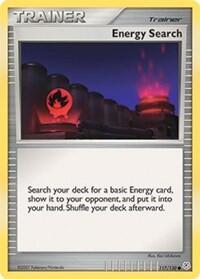 Pokemon TCG - Diamond & Pearl - Energy Search - 117/130 - Reverse Holofoil