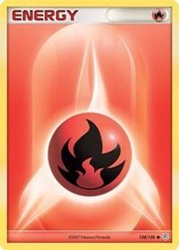 Pokemon TCG - Diamond & Pearl - Fire Energy - 124/130