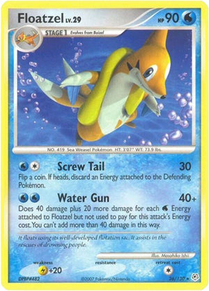 Pokemon TCG - Diamond & Pearl - Floatzel - 26/130
