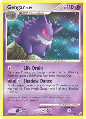 Pokemon TCG - Diamond & Pearl - Gengar - 27/130