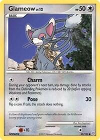 Pokemon TCG - Diamond & Pearl - Glameow - 83/130
