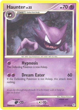 Pokemon TCG - Diamond & Pearl - Haunter - 50/130 - Reverse Holofoil