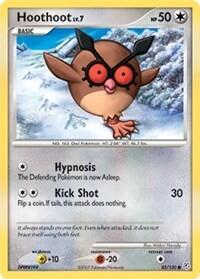 Pokemon TCG - Diamond & Pearl - Hoothoot - 85/130