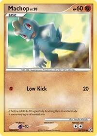 Pokemon TCG - Diamond & Pearl - Machop - 86/130