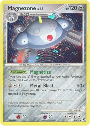 Pokemon TCG - Diamond & Pearl - Magnezone - 8/130 - Holofoil