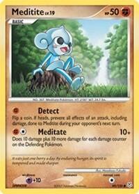 Pokemon TCG - Diamond & Pearl - Meditite - 89/130