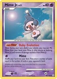 Pokemon TCG - Diamond & Pearl - Mime Jr. - 90/130