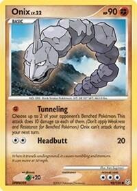 Pokemon TCG - Diamond & Pearl - Onix - 92/130