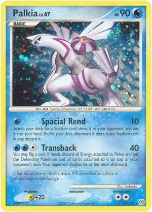 Pokemon TCG - Diamond & Pearl - Palkia - 11/130 - Reverse Holofoil