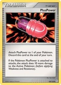 Pokemon TCG - Diamond & Pearl - PlusPower - 109/130 - Reverse Holofoil