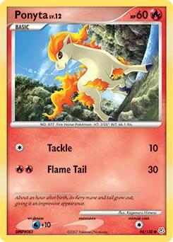Pokemon TCG - Diamond & Pearl - Ponyta - 94/130