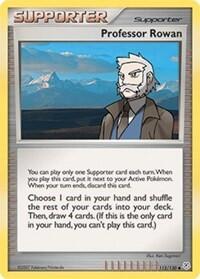 Pokemon TCG - Diamond & Pearl - Professor Rowan - 112/130