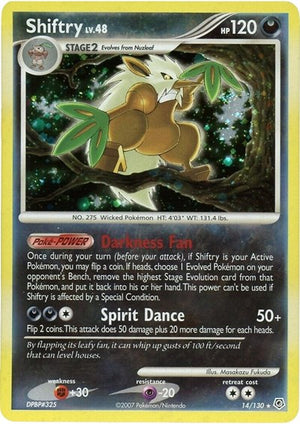 Pokemon TCG - Diamond & Pearl - Shiftry - 14/130 - Holofoil