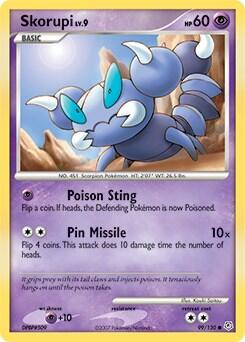Pokemon TCG - Diamond & Pearl - Skorupi - 99/130