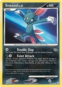 Pokemon TCG - Diamond & Pearl - Sneasel - 100/130