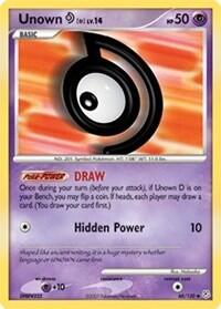 Pokemon TCG - Diamond & Pearl - Unown - 68/130