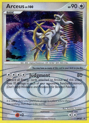 Pokemon TCG - DP Promos - Arceus - DP50 - DP50 - Holofoil
