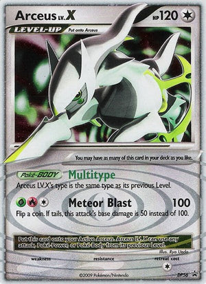 Pokemon TCG - DP Promos - Arceus LV.X - DP56 - DP56 - Holofoil