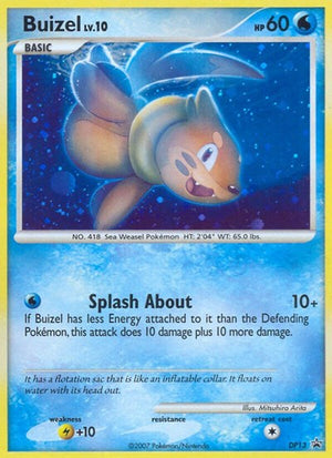 Pokemon TCG - DP Promos - Buizel - DP13 - DP13 - Holofoil