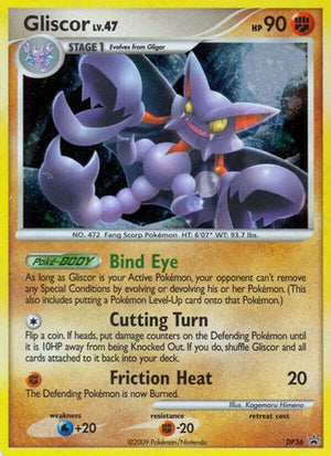 Pokemon TCG - DP Promos - Gliscor - DP36 - DP36 - Holofoil