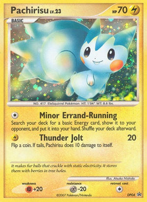 Pokemon TCG - DP Promos - Pachirisu - DP04 - DP04 - Holofoil