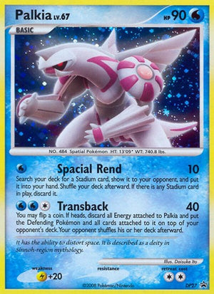 Pokemon TCG - DP Promos - Palkia - DP27 - DP27 - Holofoil