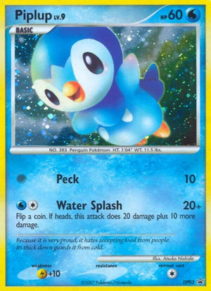 Pokemon TCG - DP Promos - Piplup - DP03 - DP03 - Holofoil