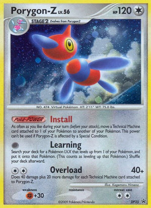 Pokemon TCG - DP Promos - Porygon-Z - DP35 - DP35 - Holofoil
