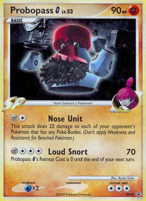 Pokemon TCG - DP Promos - Probopass G - DP43 - DP43 - Holofoil