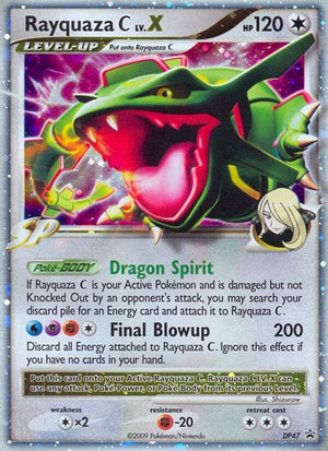 Pokemon TCG - DP Promos - Rayquaza C LV.X - DP47 - DP47 - Holofoil