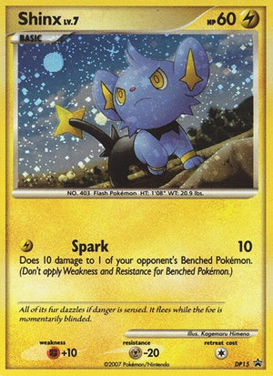 Pokemon TCG - DP Promos - Shinx - DP15 - DP15