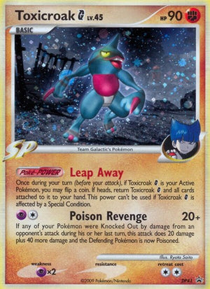 Pokemon TCG - DP Promos - Toxicroak G - DP41 - DP41 - Holofoil
