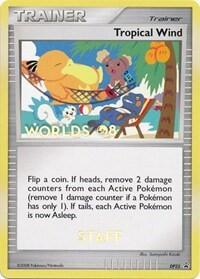 Pokemon TCG - DP Promos - Tropical Wind - (Worlds 08 Staff) - DP25 - DP25