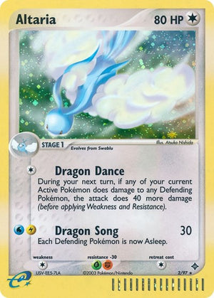 Pokemon TCG - EX Dragon - Altaria - 2/97 - Reverse Holofoil