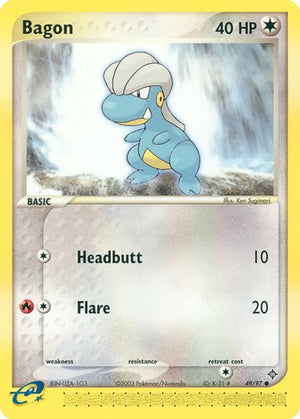 Pokemon TCG - EX Dragon - Bagon - 49/97