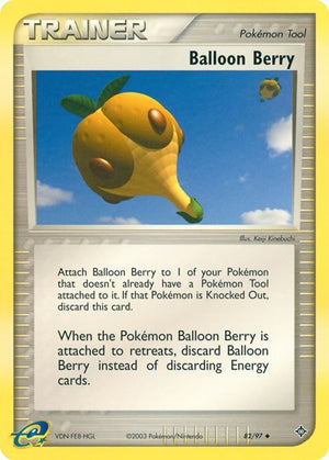 Pokemon TCG - EX Dragon - Balloon Berry - 82/97
