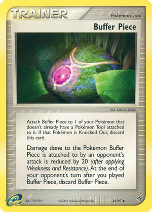 Pokemon TCG - EX Dragon - Buffer Piece - 83/97 - Reverse Holofoil