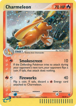 Pokemon TCG - EX Dragon - Charmeleon - 99/97 - Holofoil