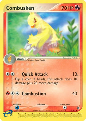 Pokemon TCG - EX Dragon - Combusken - 25/97