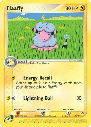 Pokemon TCG - EX Dragon - Flaaffy - 27/97