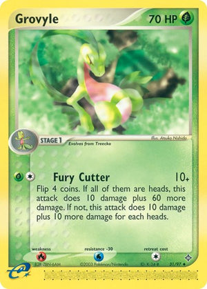 Pokemon TCG - EX Dragon - Grovyle - 31/97