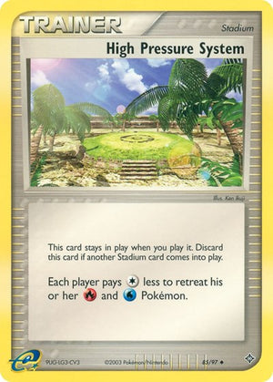 Pokemon TCG - EX Dragon - High Pressure System - 85/97 - Reverse Holofoil