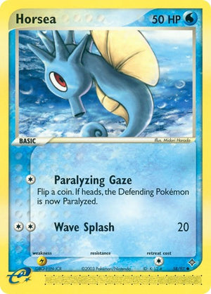 Pokemon TCG - EX Dragon - Horsea - 58/97