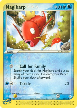 Pokemon TCG - EX Dragon - Magikarp - 60/97