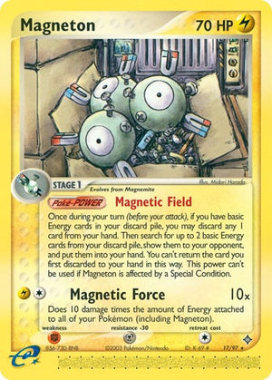 Pokemon TCG - EX Dragon - Magneton - 17/97