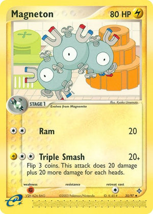 Pokemon TCG - EX Dragon - Magneton - 35/97