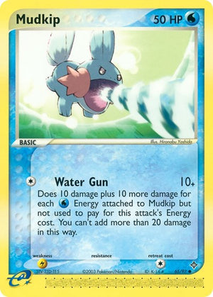 Pokemon TCG - EX Dragon - Mudkip - 65/97